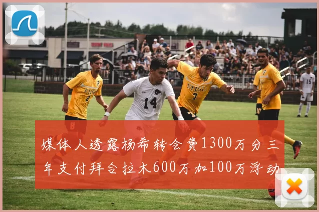 媒体人透露杨希转会费1300万分三年支付拜合拉木600万加100万浮动