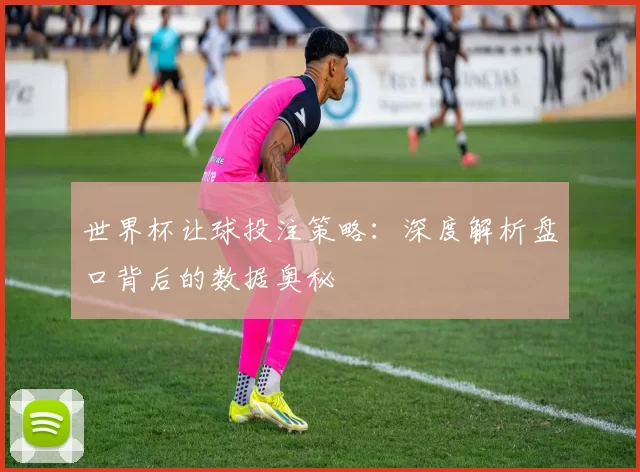 世界杯让球投注策略：深度解析盘口背后的数据奥秘